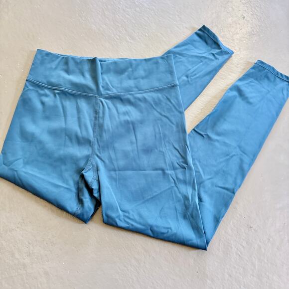 Madewell MWL Form High-Rise 25" Blue Leggings Medium - Picture 2 of 14